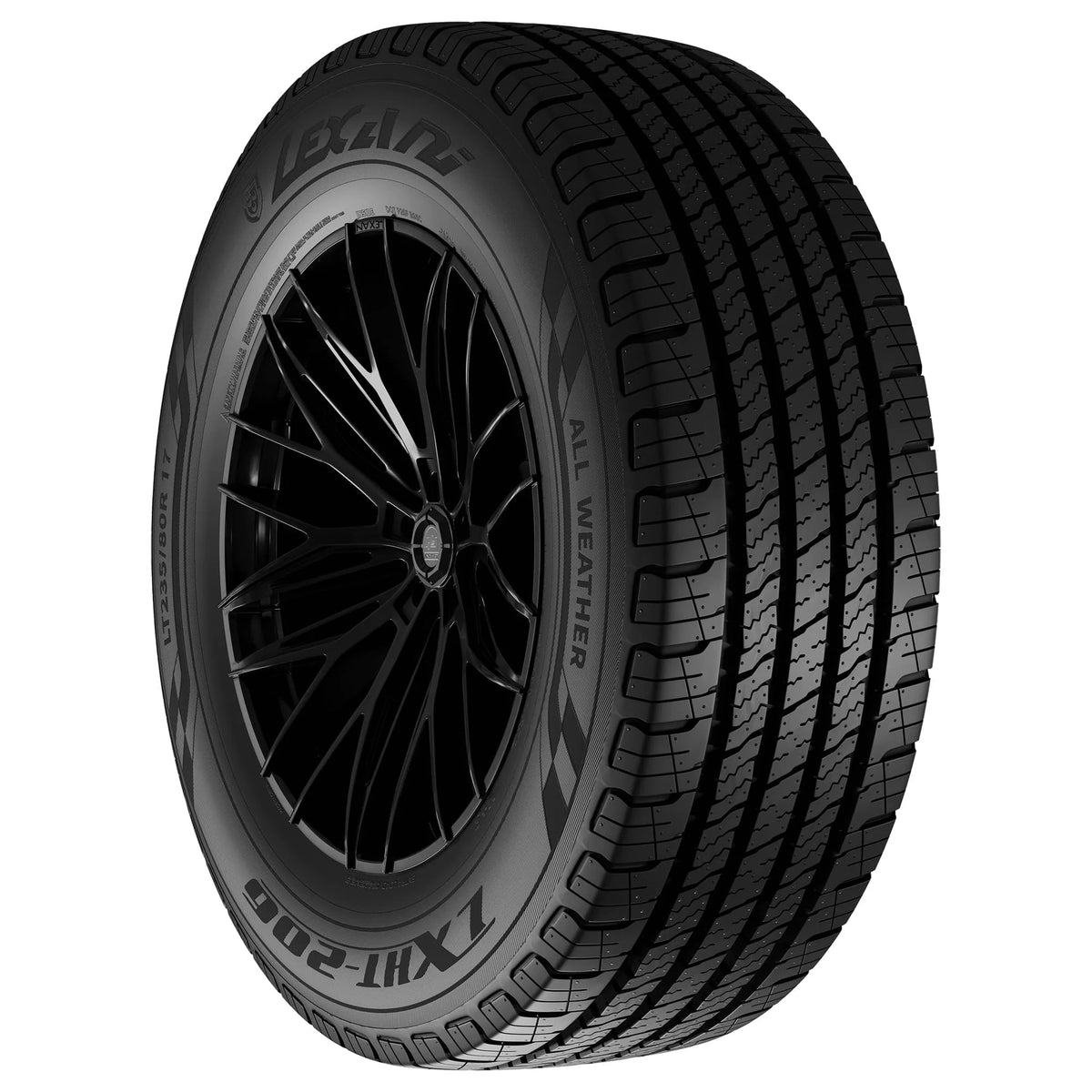 P265/65R17 Lexani LXHT-206 110T SL Black Wall Tire