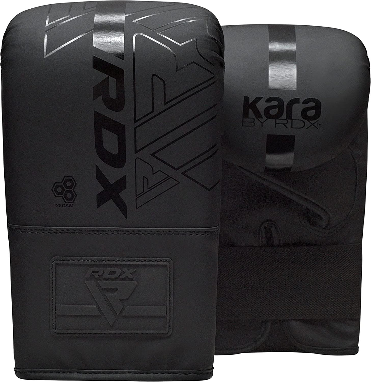 RDX 4PC Punching Bag Anti Swing Heavy Filled Set, Non Tear Maya Hide Leather Adult Bag with Ceiling Hook Punching Gloves Chain, Kickboxing Boxing MMA Muay Thai Karate Training, 60 lb, 80 lb
