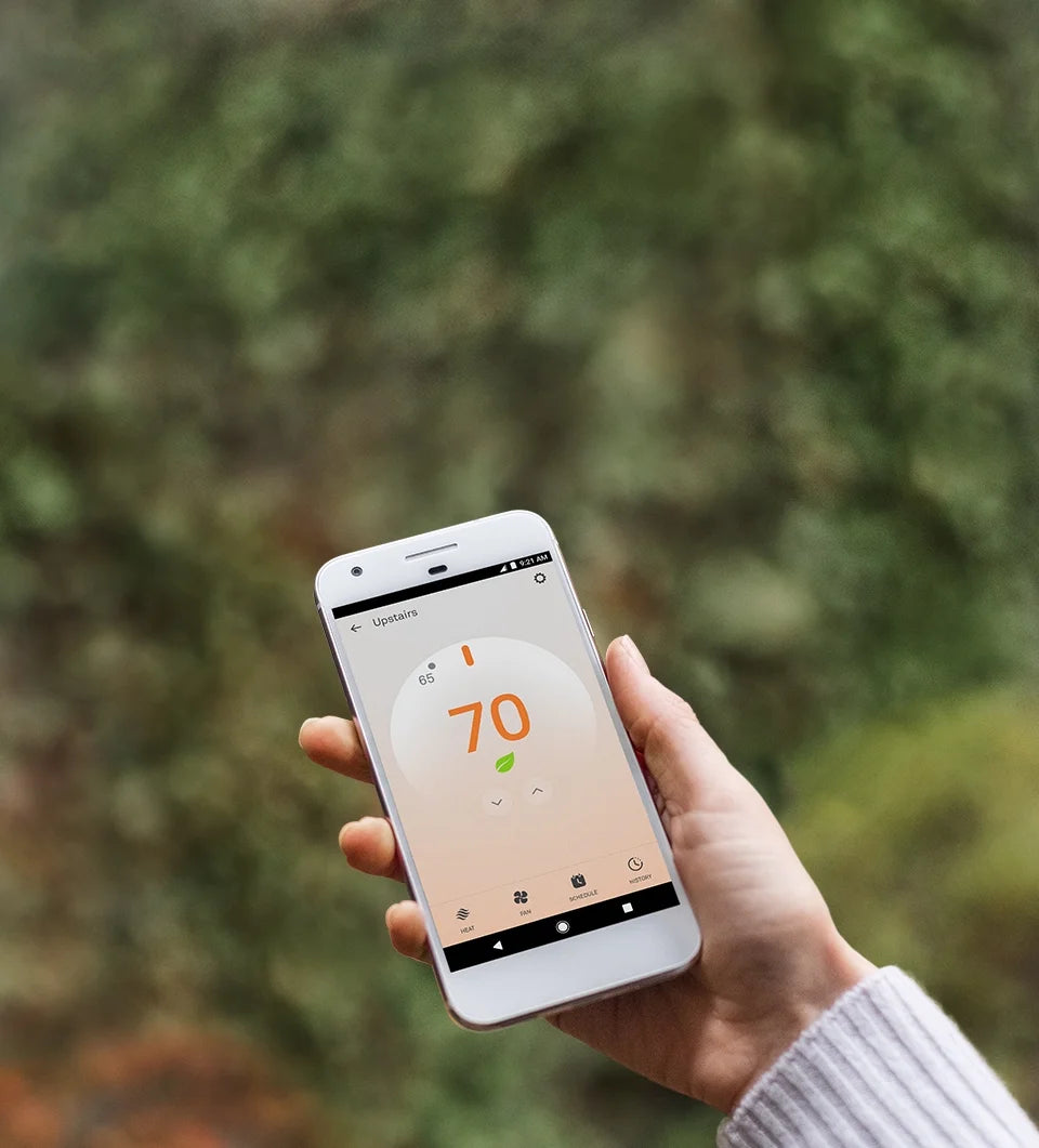 Google Nest Thermostat E in White