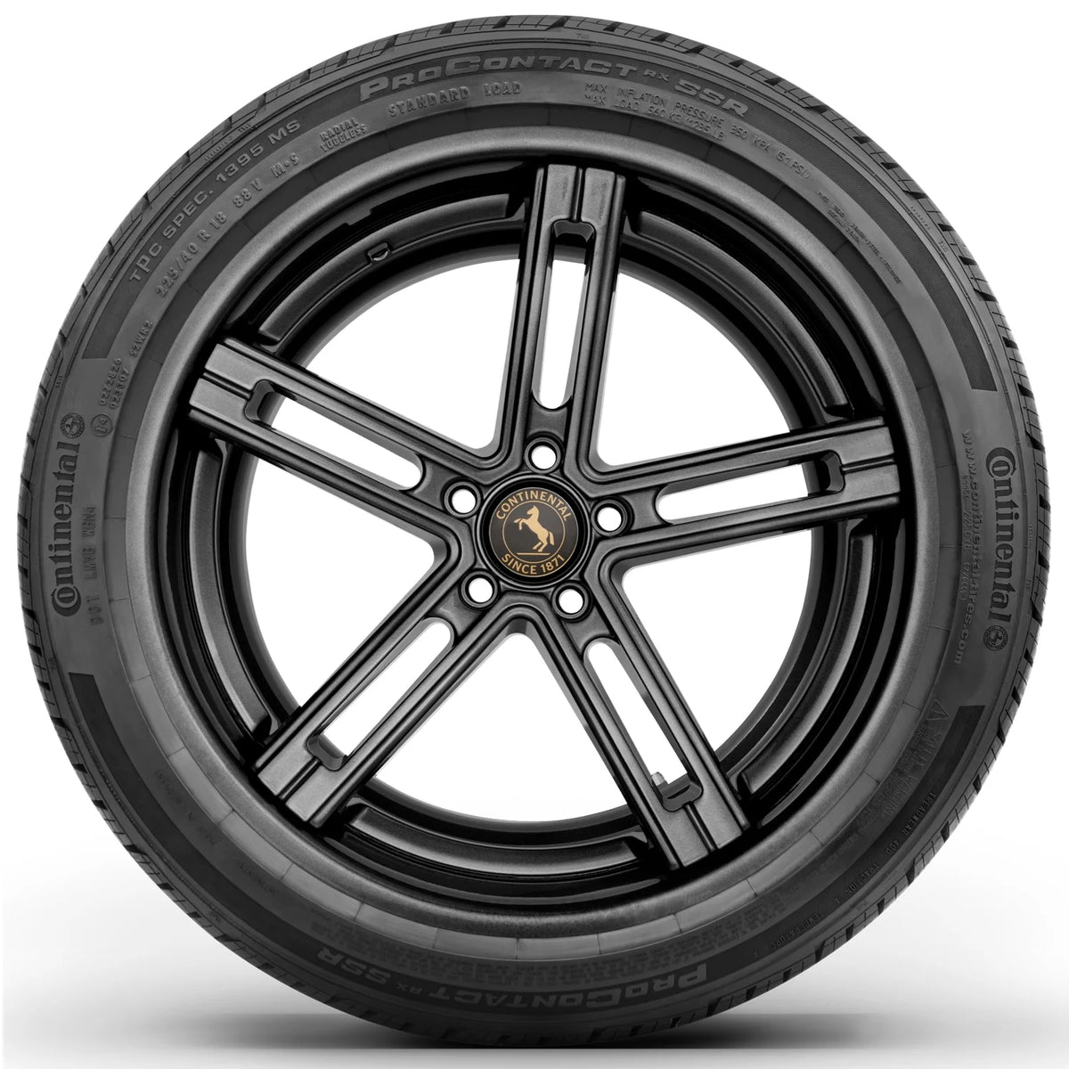 Set of 4 Continental ProContact RX 235/40R19XL 96W Tires 2354019 235 40 19