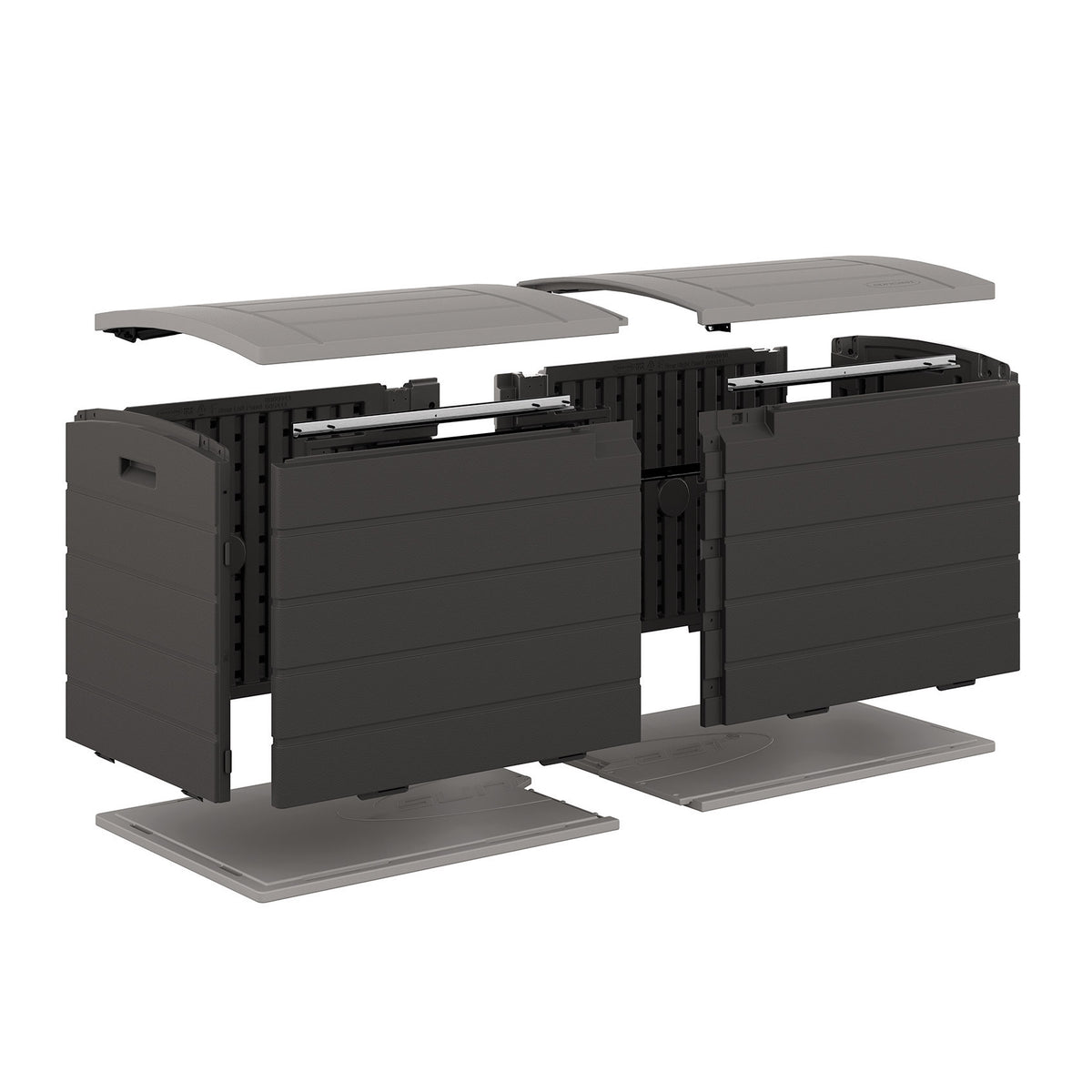 Suncast 120 Gallon Split Lid Extra Large Deck Box