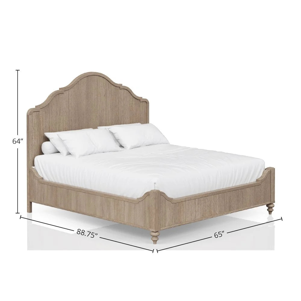 Bernards Citrus Heights King Panel Bed