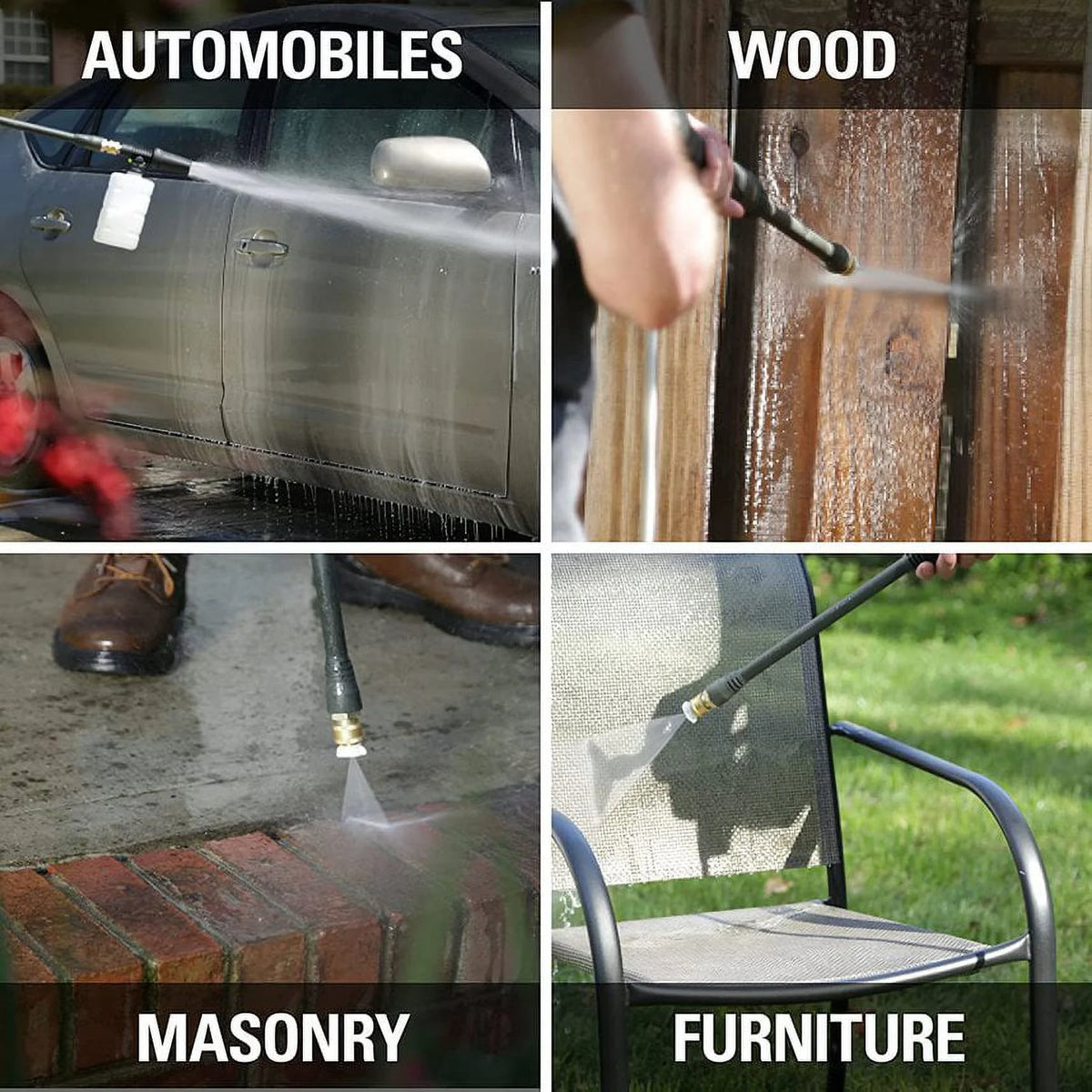 Greenworks 1600 Psi (1.2 GPM) Electric Pressure Washer Great for Cars, Patios, Driveways