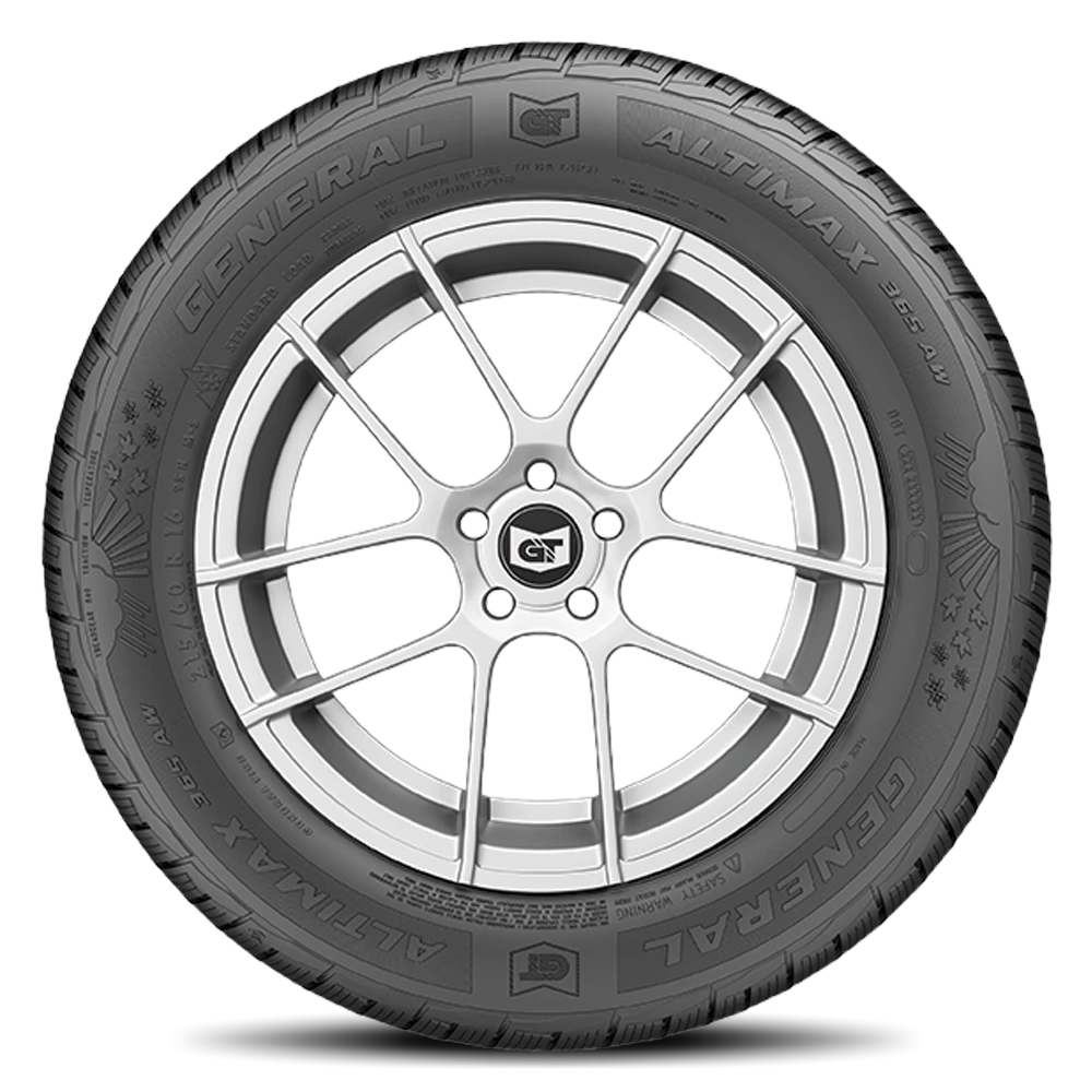 Set of 4 General Altimax 365AW 185/55R15 82H Tires 1855515 185 55 15