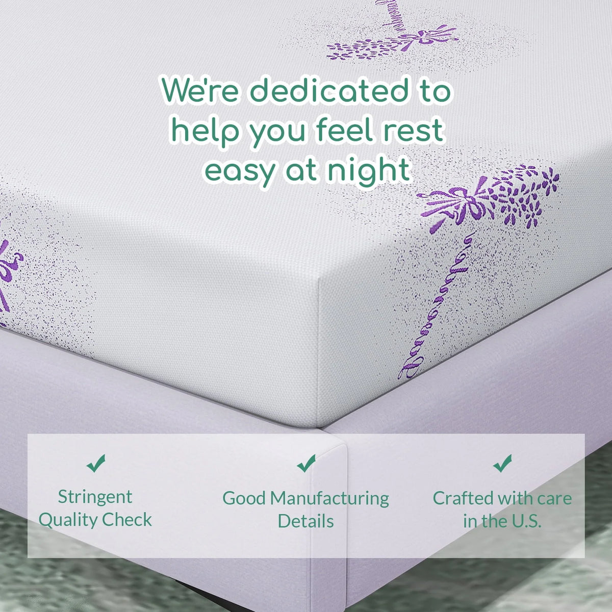 Mattress, 6 inch Gel Memory Foam Mattress in a Box for Bunk Bed, Trundle Bed,  Medium Feeling Bed Mattress for Pressure Relieving, Motion Isolation, Made in USA