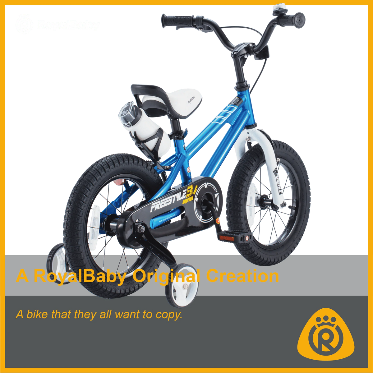 Royalbaby Freestyle Kids Bike 12 14 16 18 20 Inch Bicycle for Boys Girls Ages 3-12 Years, Multiple Color Options