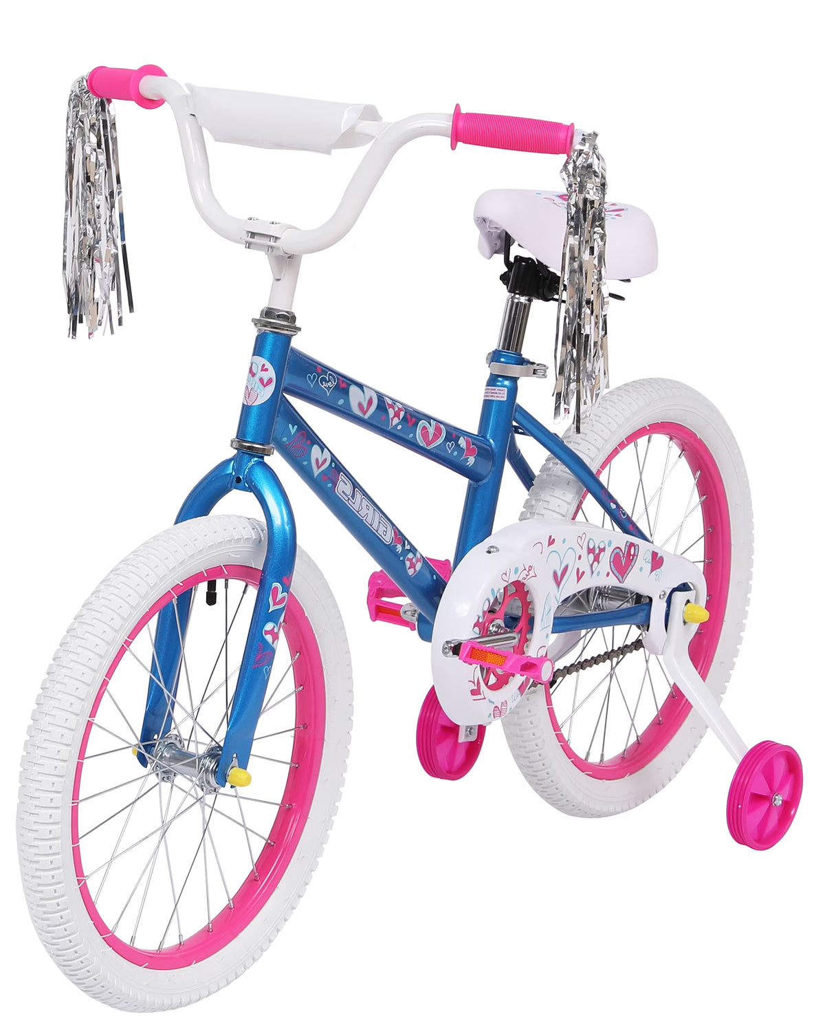 HONGGE 20 in. Girl Kids Bike for Girls Ages 5-12 Years, Blue