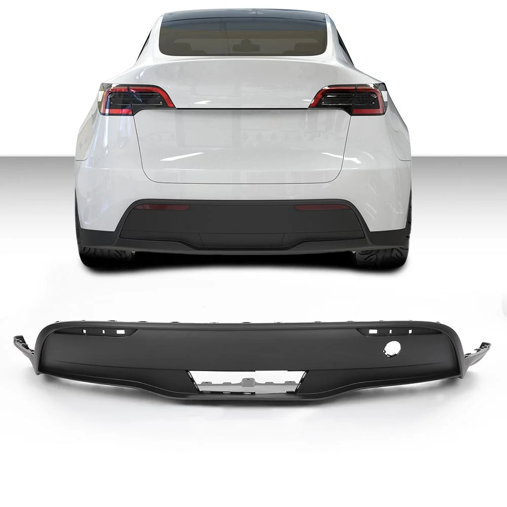 Rear Bumper Lower Fascia Valance Cover Trim Fit for Tesla Model Y 2020-2022 1494006-00-A, 149400600A, 1494006 00 A