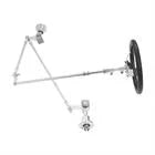 Direct Replacement Front Axle Kit Front Steering Assembly Tie Rod Wheels Go Kart Drift Trike Steering Go kart Tie Rod Ball Joint Type