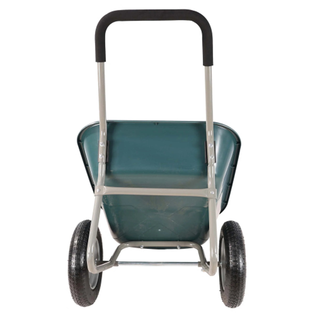 ChromaCore Dual-Wheel Garden Cart,Heavy-Duty Yard Wheelbarrow for Garden 15 inch Pneumatic Wheel