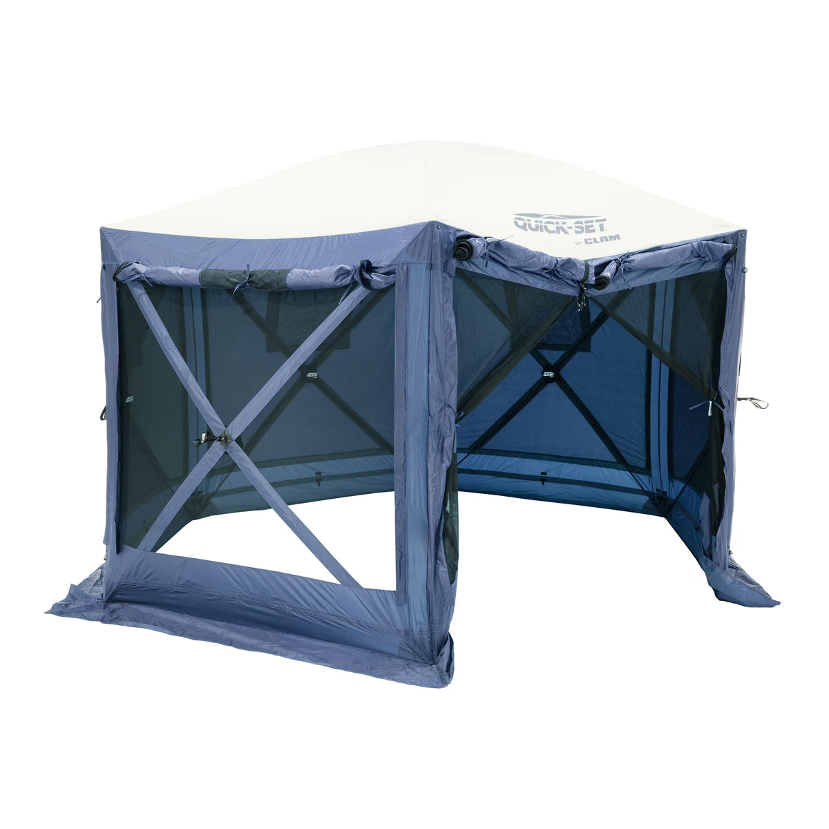 Clam Quick Set Pavilion Portable Camping Outdoor Gazebo Canopy Screen