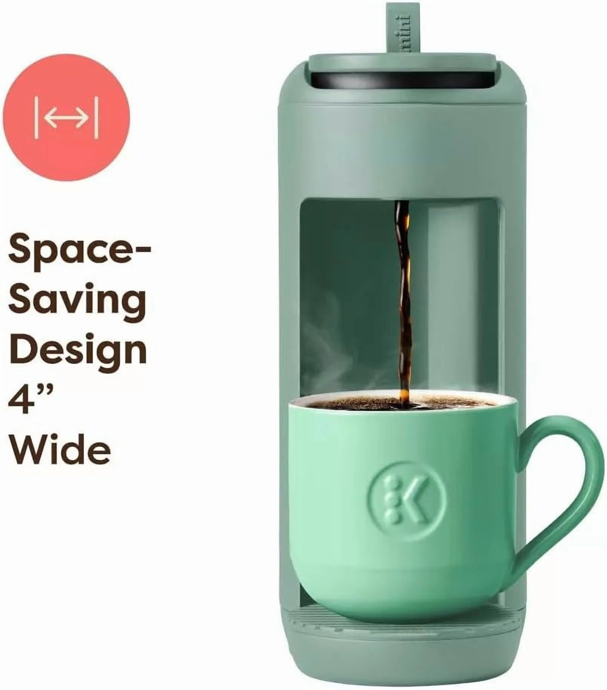 K-Mini Mate Single-Serve KCup Pod Coffee Maker C Compact 4