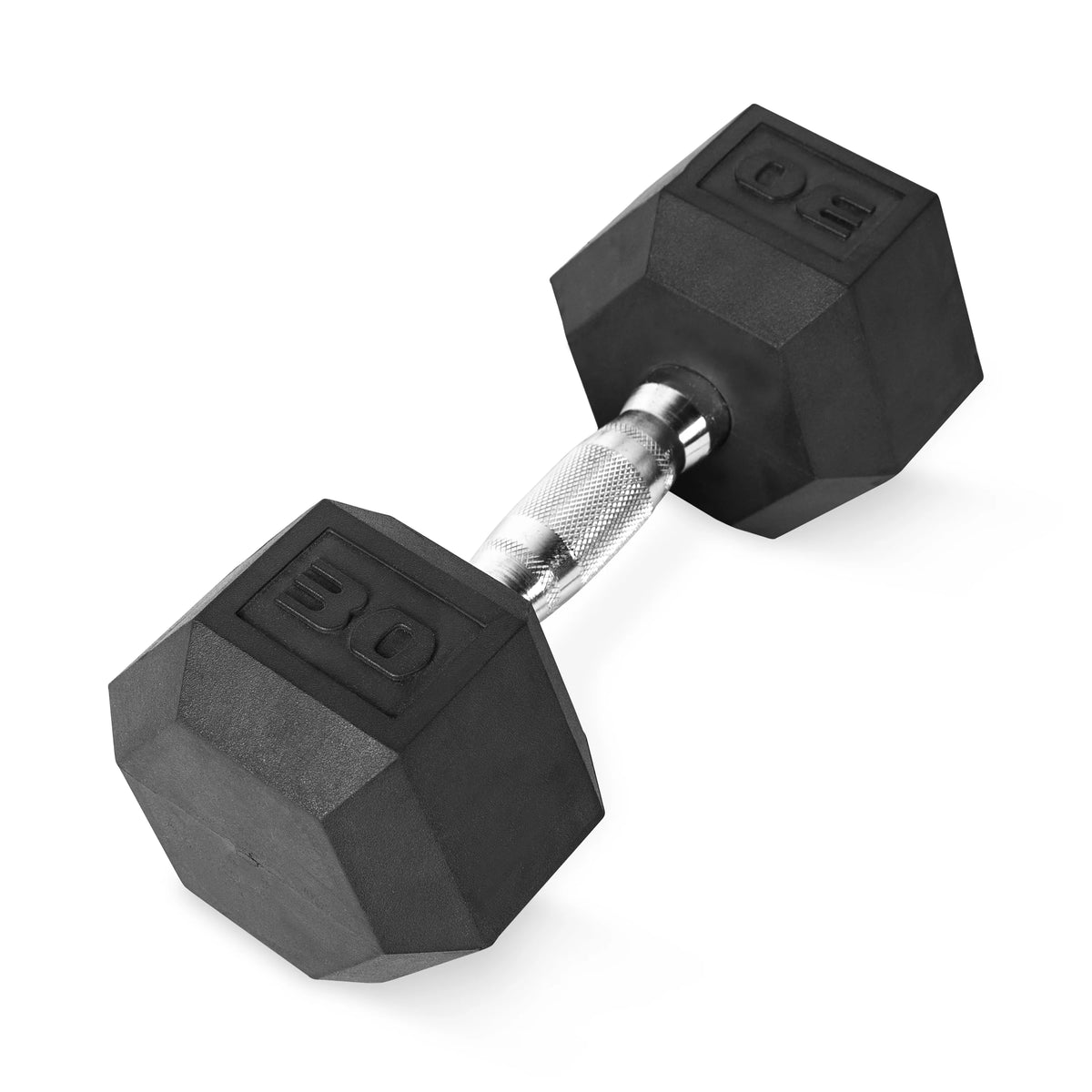 CAP 150lb Rubber Hex Dumbbell Set