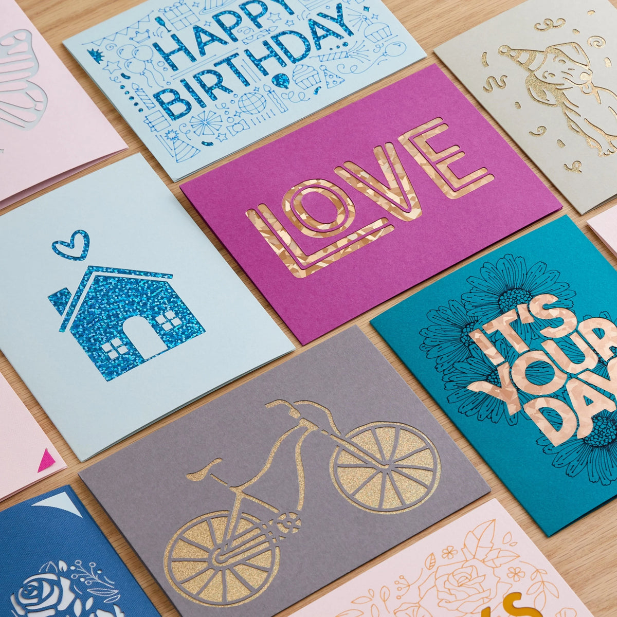 Cricut Joy Machine- DIY Value Card Making Bundle (Includes 36 Cards)