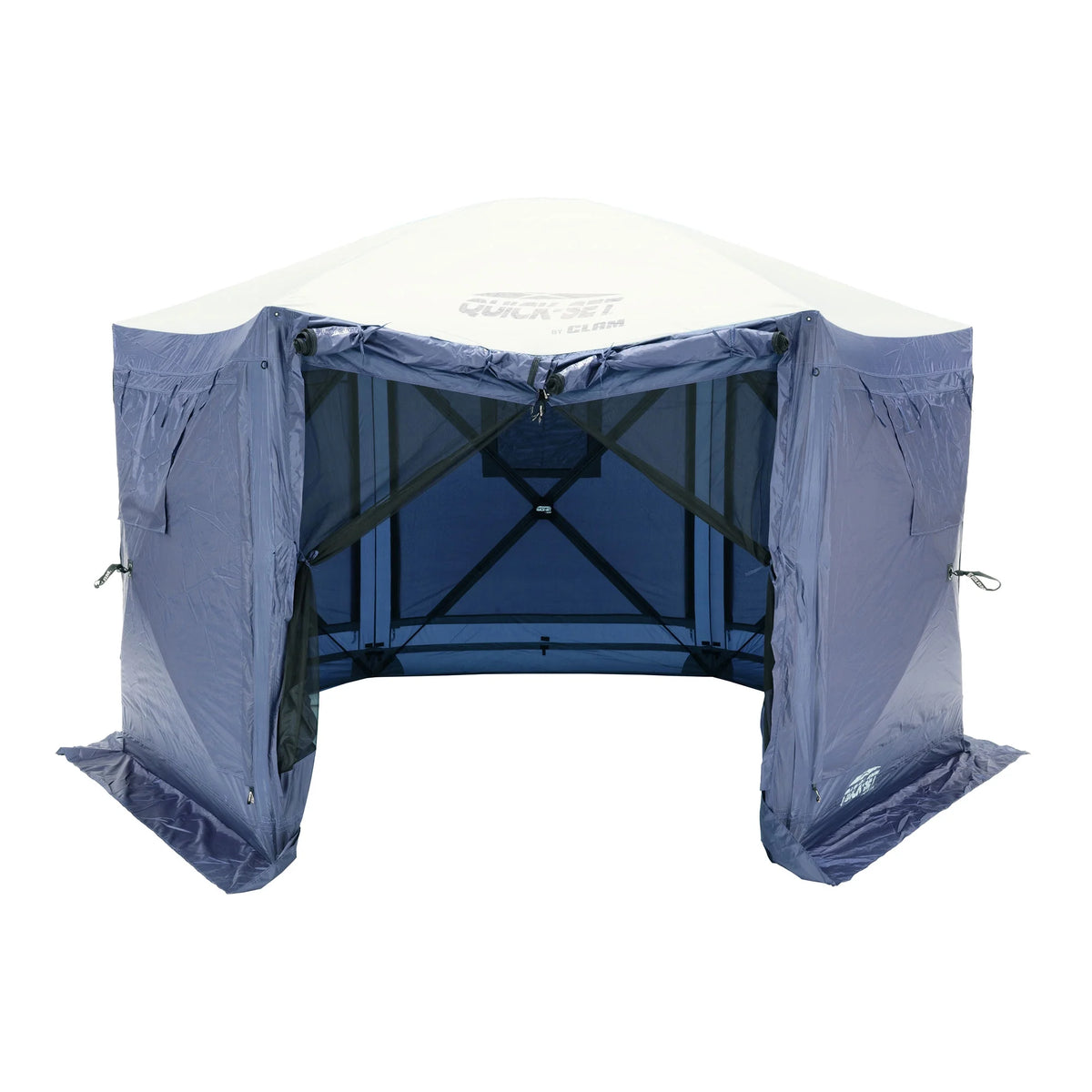 Clam Quick Set Pavilion Portable Camping Outdoor Gazebo Canopy Screen
