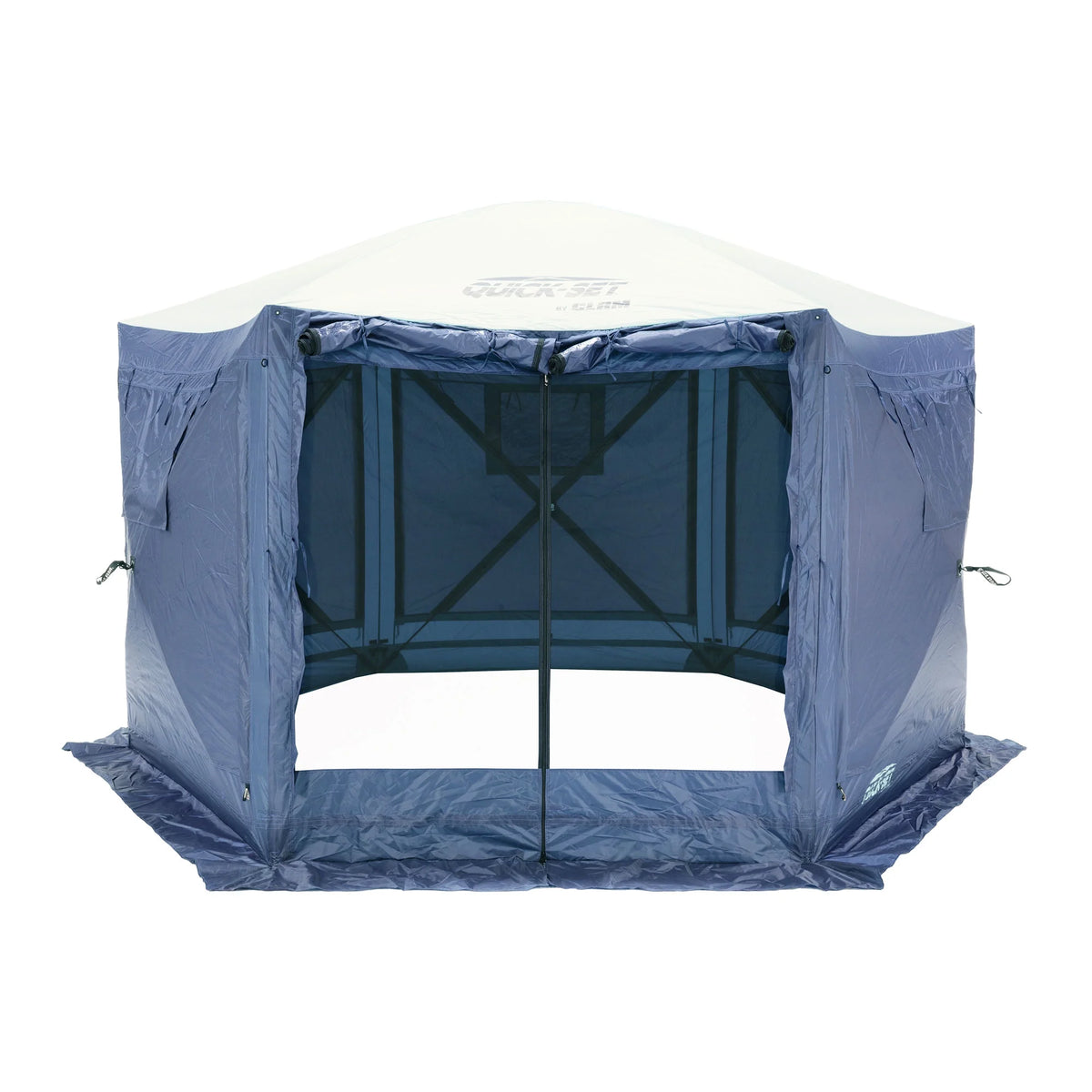 Clam Quick Set Pavilion Portable Camping Outdoor Gazebo Canopy Screen