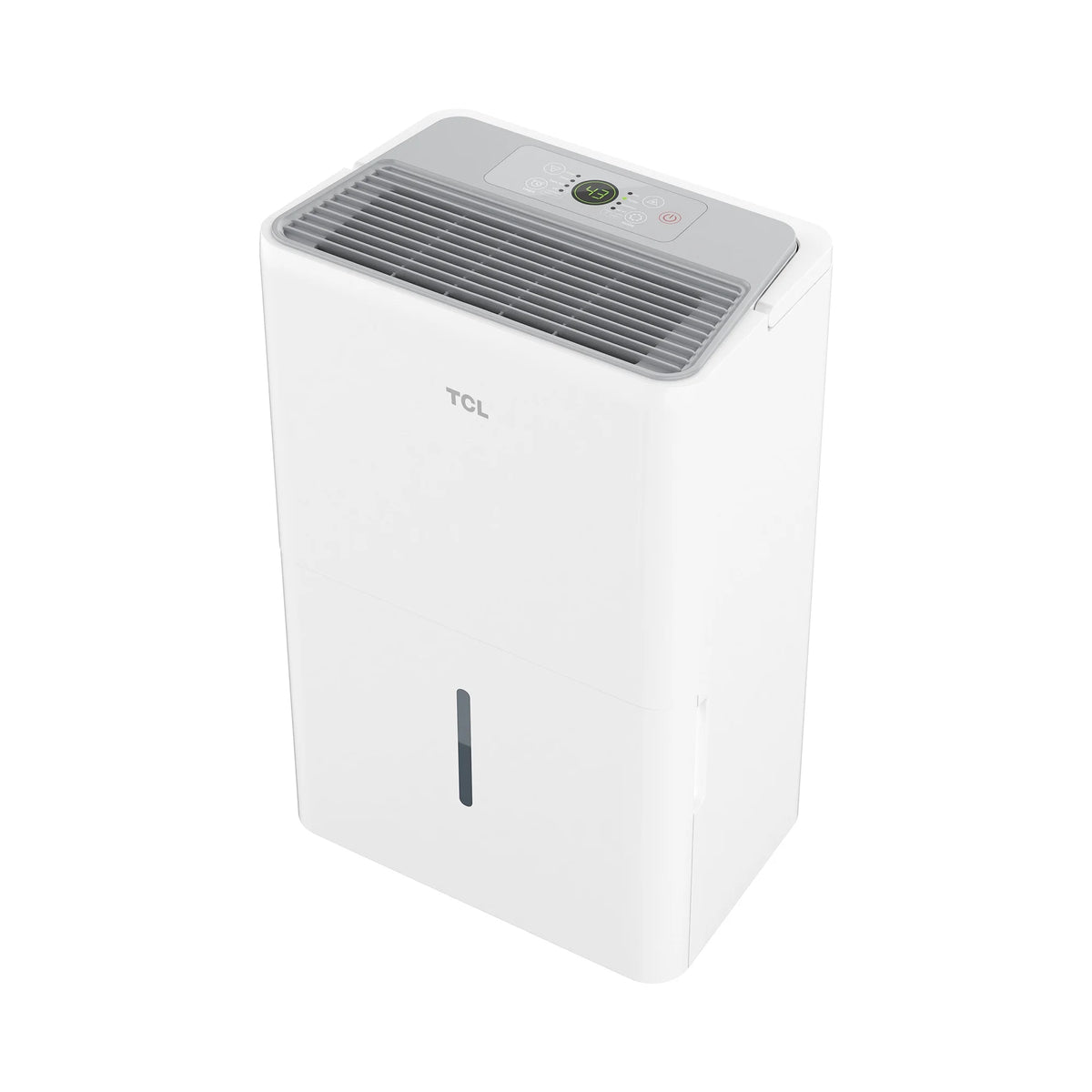 TCL 50 pt 4,500 sq ft Smart Dehumidifier with Pump White - Energy Star 2024, Works with Alexa/Google Assistant