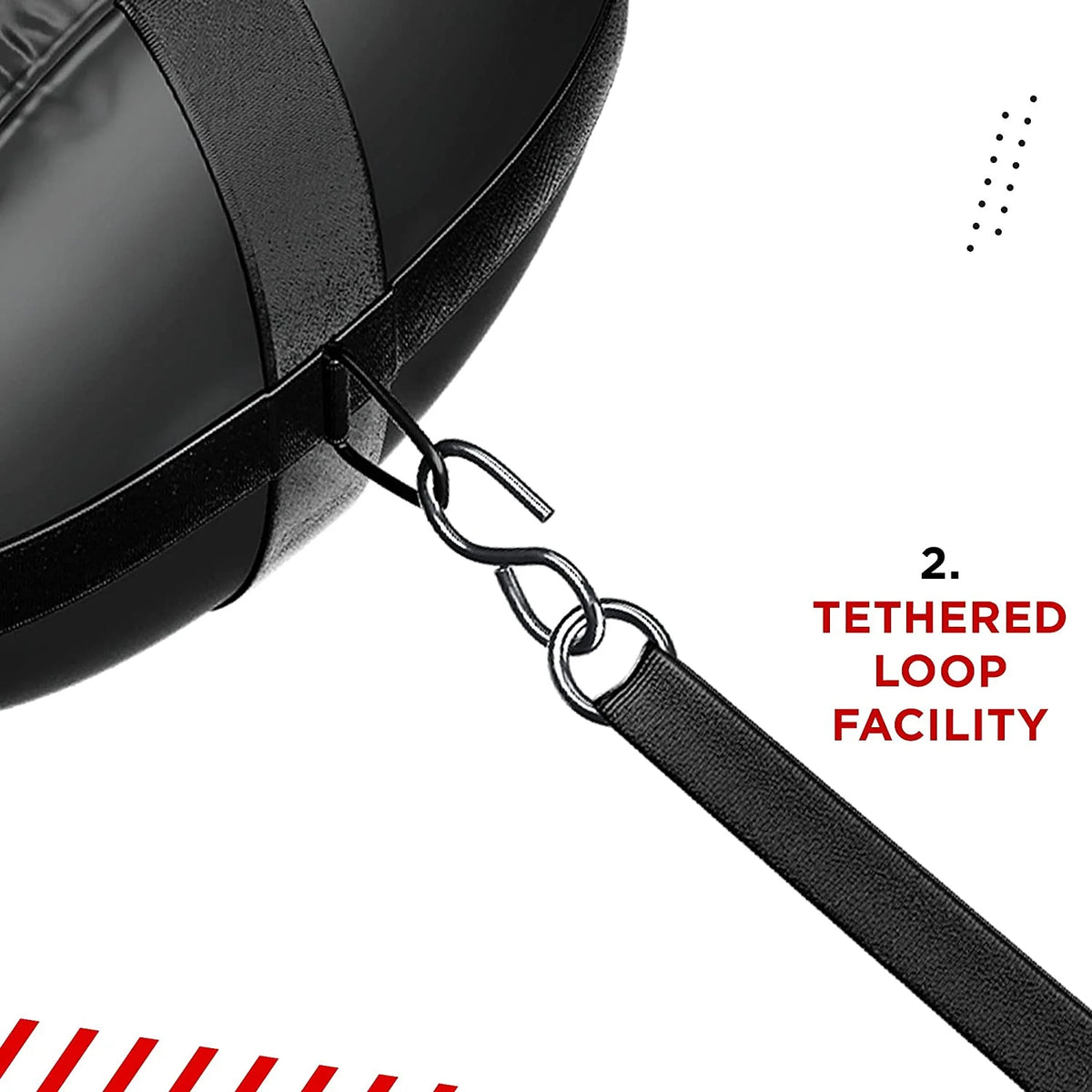 RDX 4PC Punching Bag Anti Swing Heavy Filled Set, Non Tear Maya Hide Leather Adult Bag with Ceiling Hook Punching Gloves Chain, Kickboxing Boxing MMA Muay Thai Karate Training, 60 lb, 80 lb