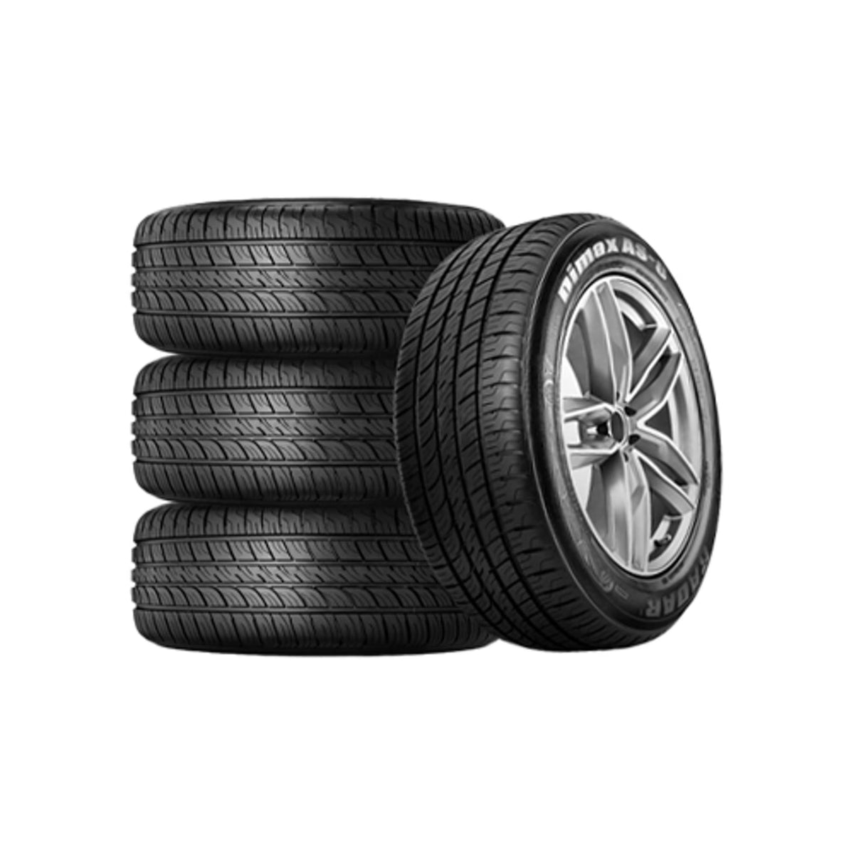 Set of 4 Radar Dimax AS-8 225/60R16 102V XL Tires