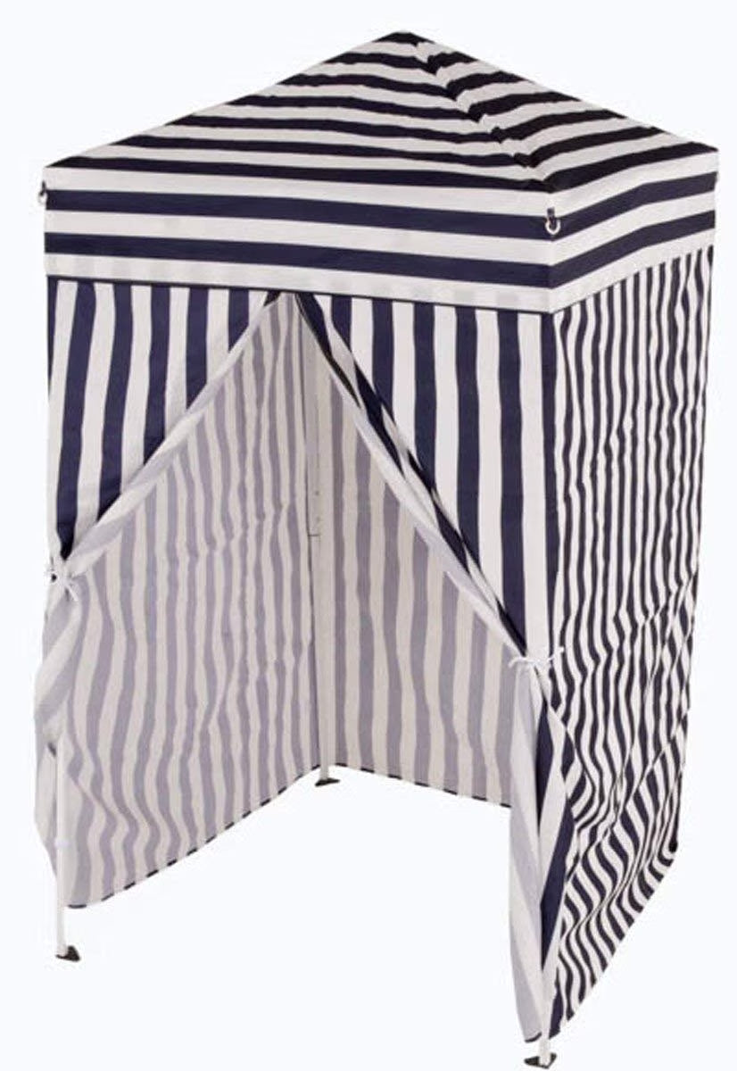 Impact Canopy 4 x 4 Pop Up Changing Dressing Room, Privacy Cabana, Portable Changing Room, Navy Blue / White