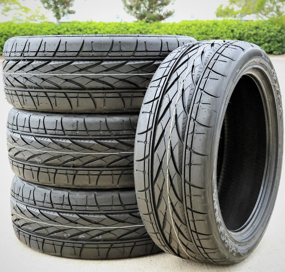 Set of 4 (FOUR) Forceum Hexa-R 245/40R18 ZR 97Y XL A/S High Performance All Season Tires Fits: 2006-16 Mercedes-Benz E350 4Matic, 2016-22 Subaru Impreza Base