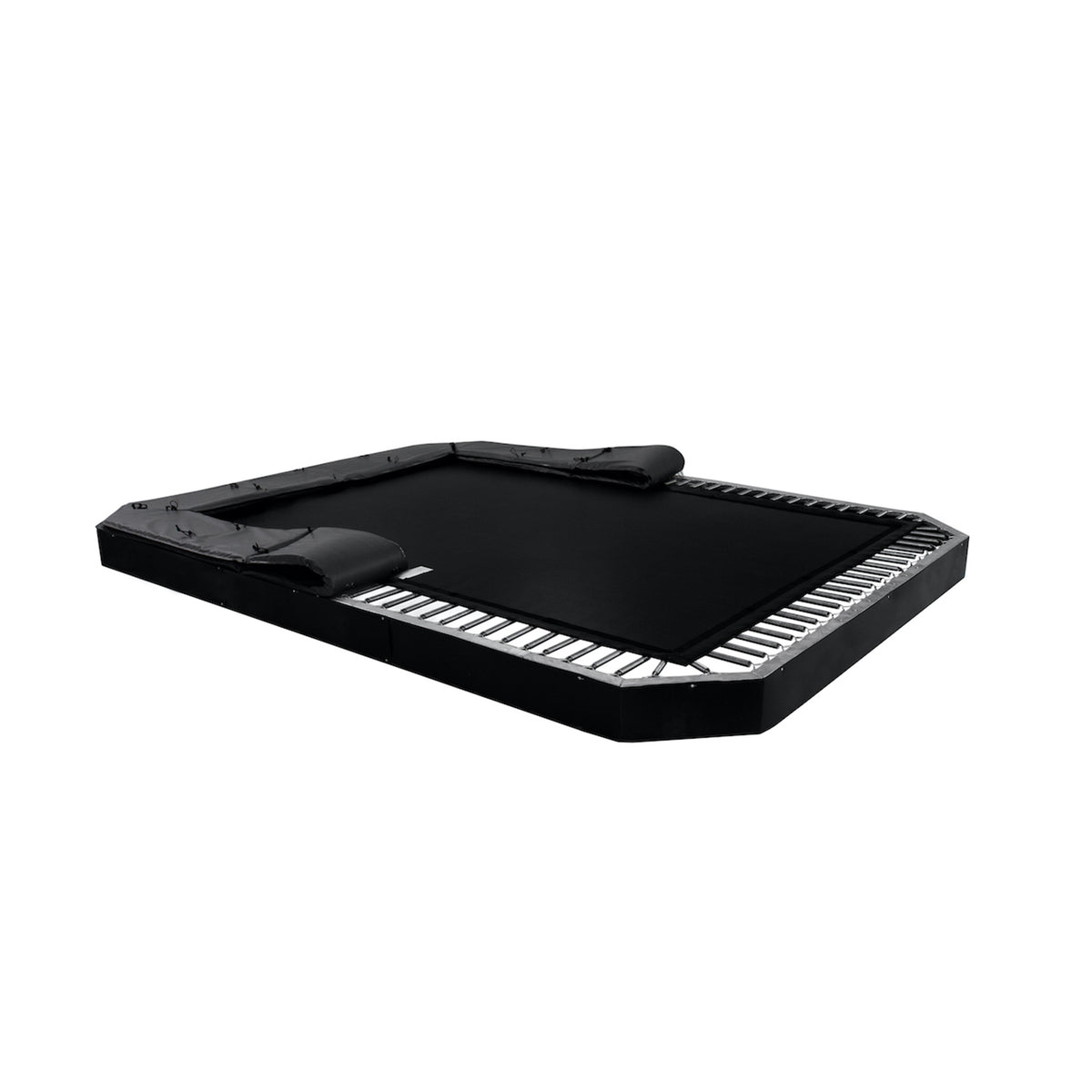 Avyna Pro-Line 10x17' Rectangle In-Ground Trampoline - Large Outdoor Trampoline for Kids and Adults - Rectangular Trampoline with Advanced Safety Features for Backyard Recreation