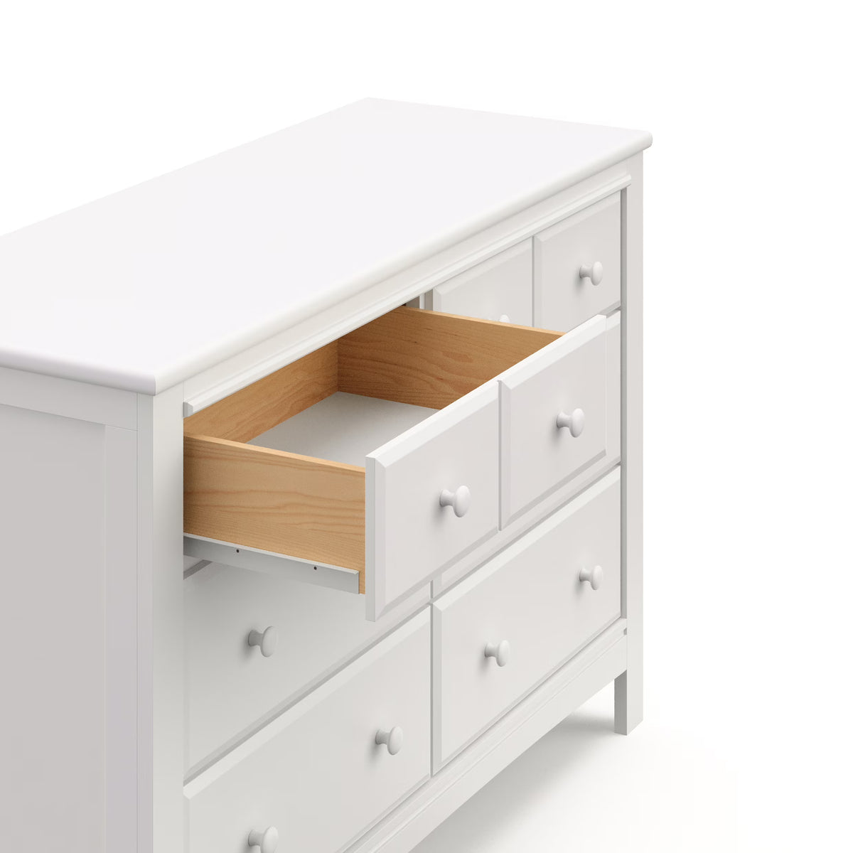 Graco Benton 6 Drawer Nursery Double Dresser, White