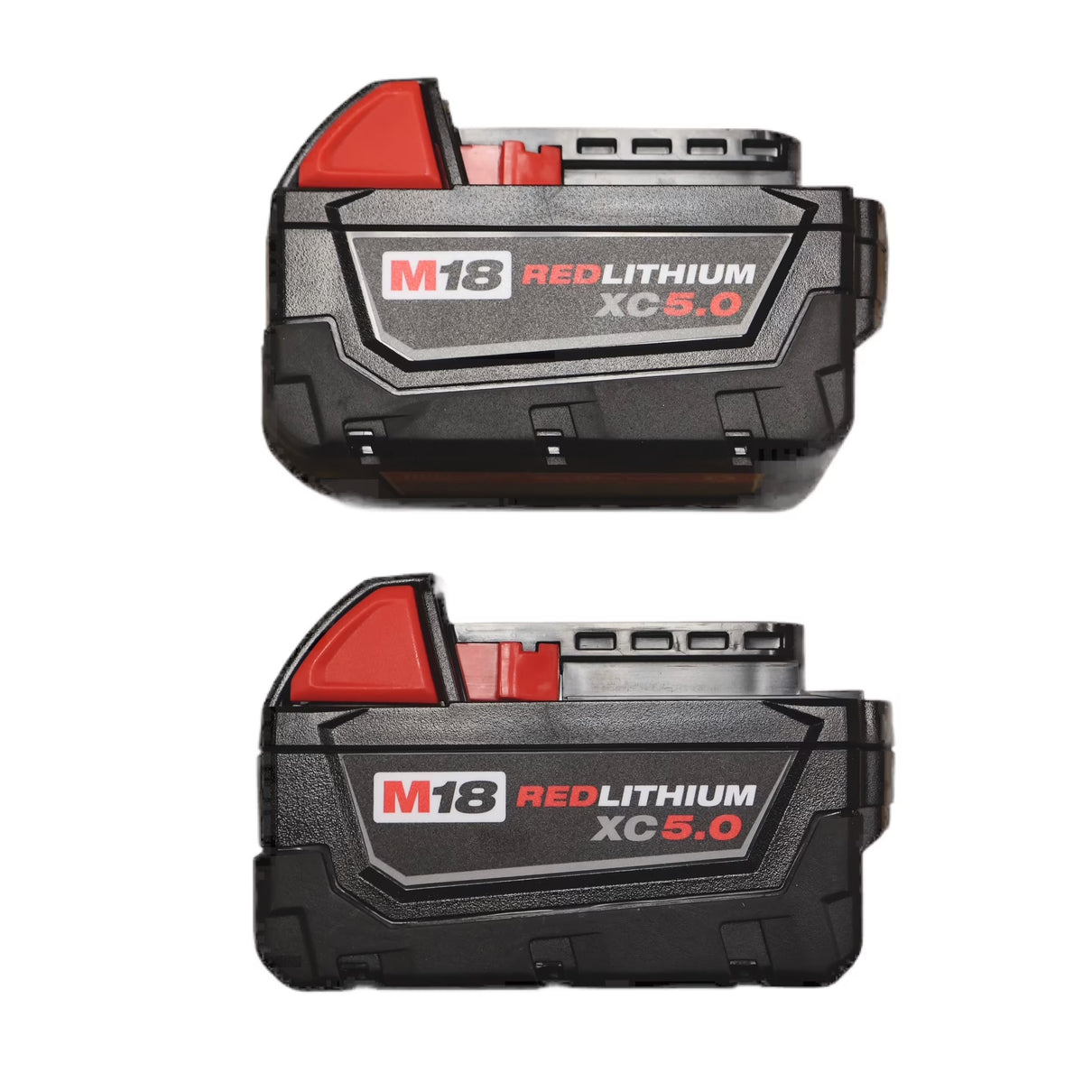 Milwaukee 48-11-1852 M18 REDLITHIUM XC 5.0Ah Extended Capacity 18V Battery Pack C 2-Pack for Cordless Power Tools