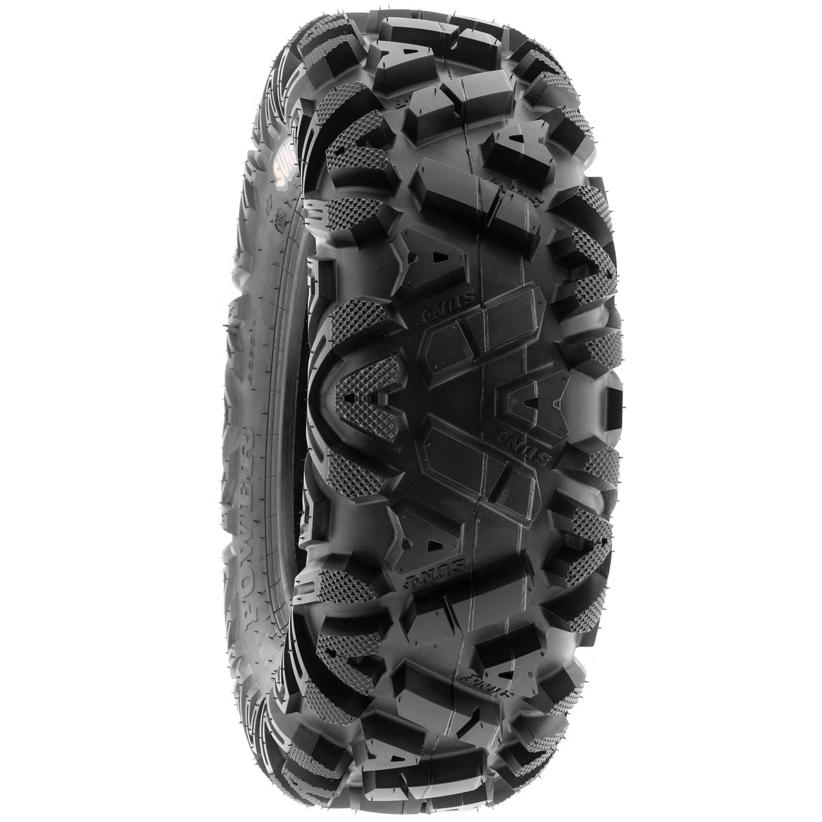 SunF All Terrain ATV UTV Tires 25x8-12 & 25x11-12 6 PR A033 (Complete Full Set of 4)