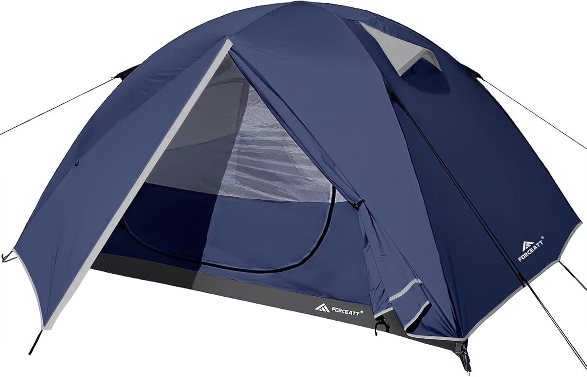 Camping Tent 2/3/4 Person, Professional Waterproof & Windproof Lightweight Backpacking Tent Suitable for Outdoor,Hiking,Camping, Mountaineering and Travel