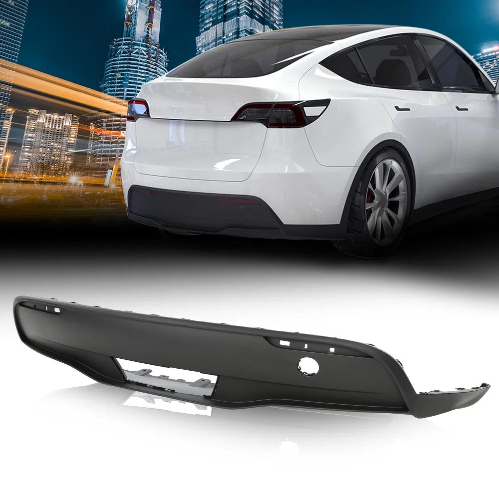 Rear Bumper Lower Fascia Valance Cover Trim Fit for Tesla Model Y 2020-2022 1494006-00-A, 149400600A, 1494006 00 A
