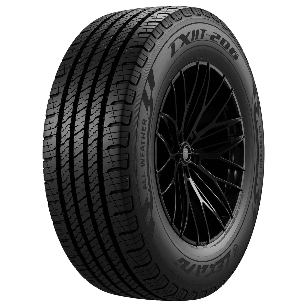 P265/65R17 Lexani LXHT-206 110T SL Black Wall Tire