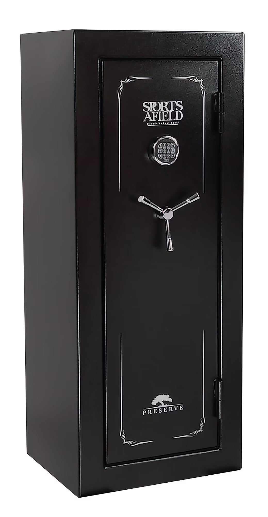 Sports Afield Preserve Series Gun Safe E-Lock Black SA5924P