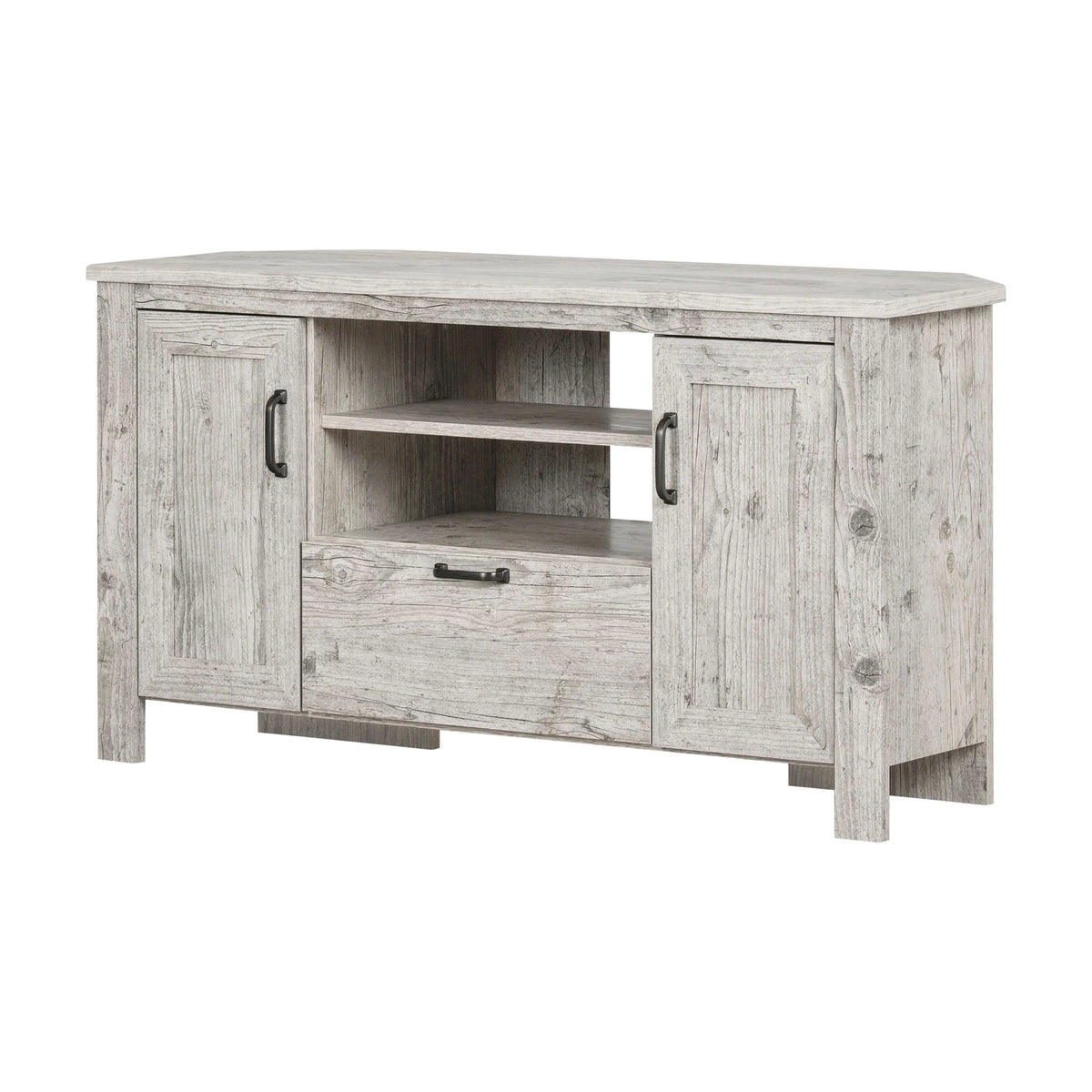 South Shore Lionel Corner TV Stand, Multiple Finishes