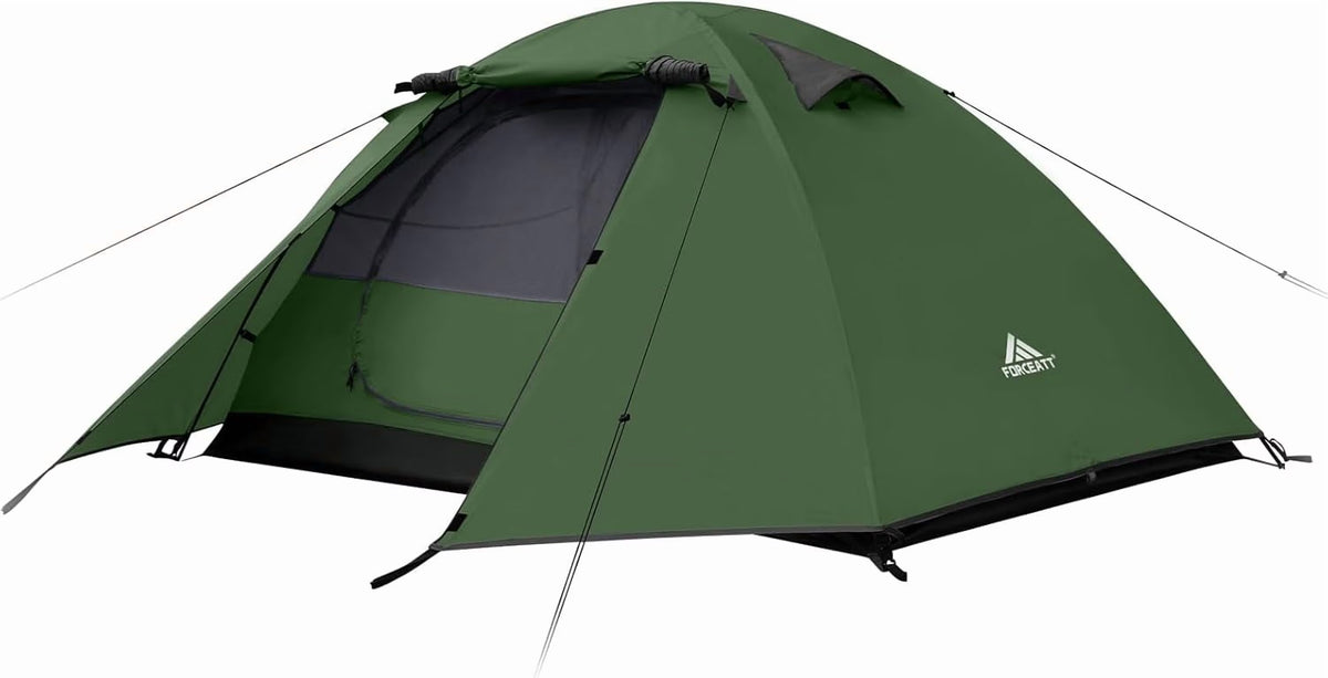 Camping Tent 2/3/4 Person, Professional Waterproof & Windproof Lightweight Backpacking Tent Suitable for Outdoor,Hiking,Camping, Mountaineering and Travel