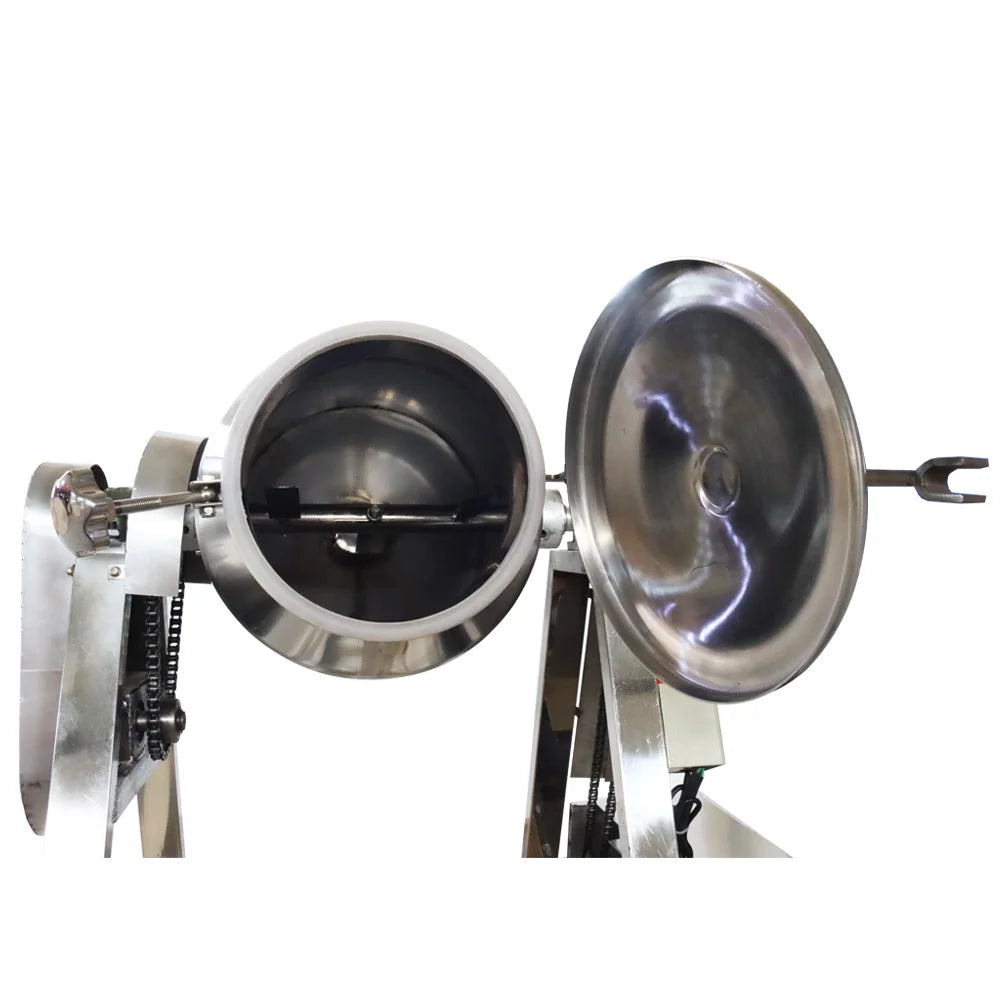 PreAsion 60L Stainless Steel Dry Powder Mixer Metal Metallurgy Powder Blender Drum Powder Blender 110V