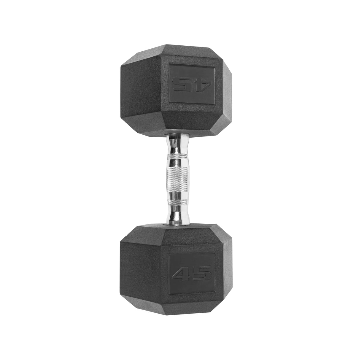 CAP 150lb Rubber Hex Dumbbell Set
