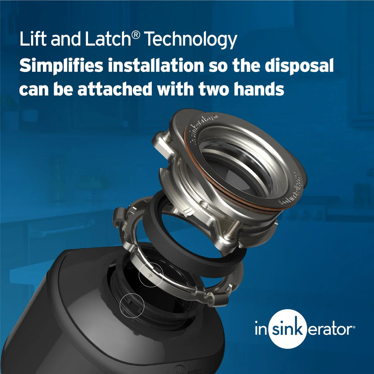 InSinkErator Badger 1 CORD 1/3 HP Continuous Feed Garbage Disposal with Power Cord