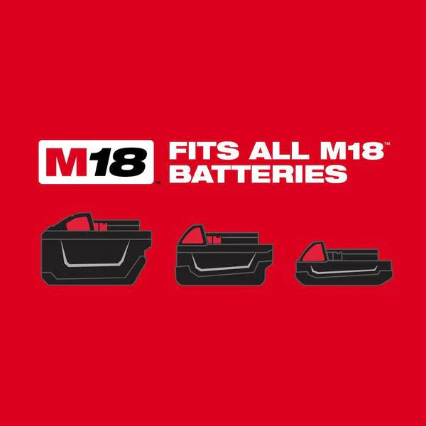 M18 18V Lithium-Ion Cordless Combo Kit (8-Tool) with SHOCKWAVE Bit Set (50-Piece)
