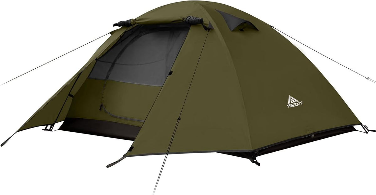 Camping Tent 2/3/4 Person, Professional Waterproof & Windproof Lightweight Backpacking Tent Suitable for Outdoor,Hiking,Camping, Mountaineering and Travel