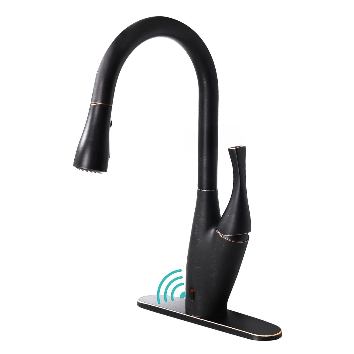 Dual-sensor Pull Down Touchless Kitchen Faucet