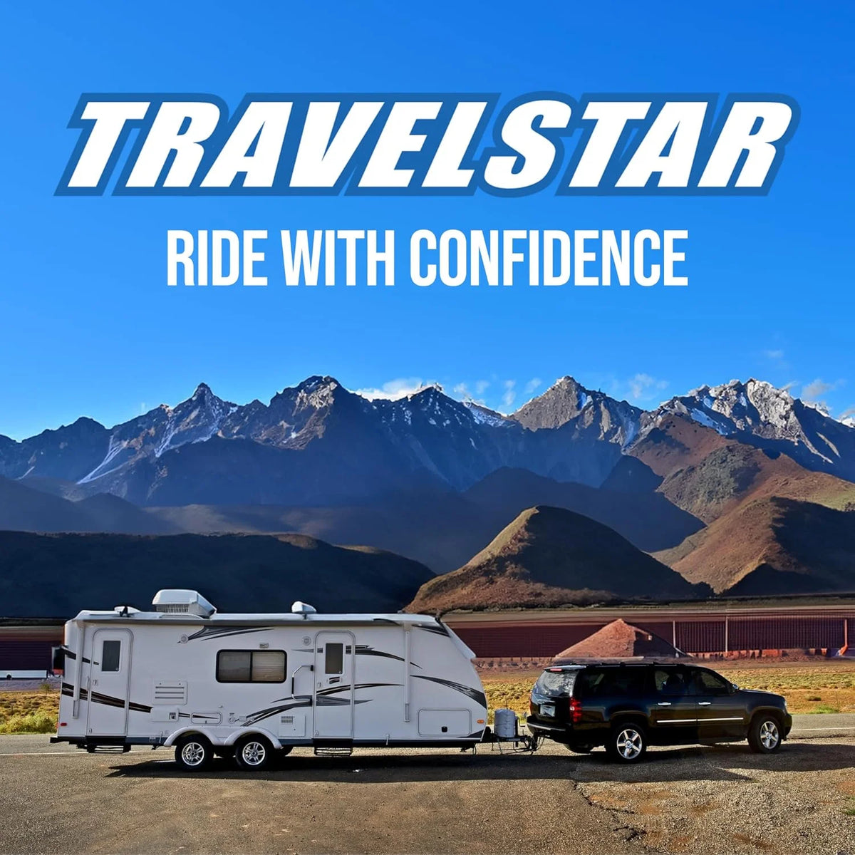 Travelstar Ecopath ST ST235/85R16 12 Ply 128M Load F Radial Trailer Tire - ST 235/85/16,Set of 2(Tire Only)