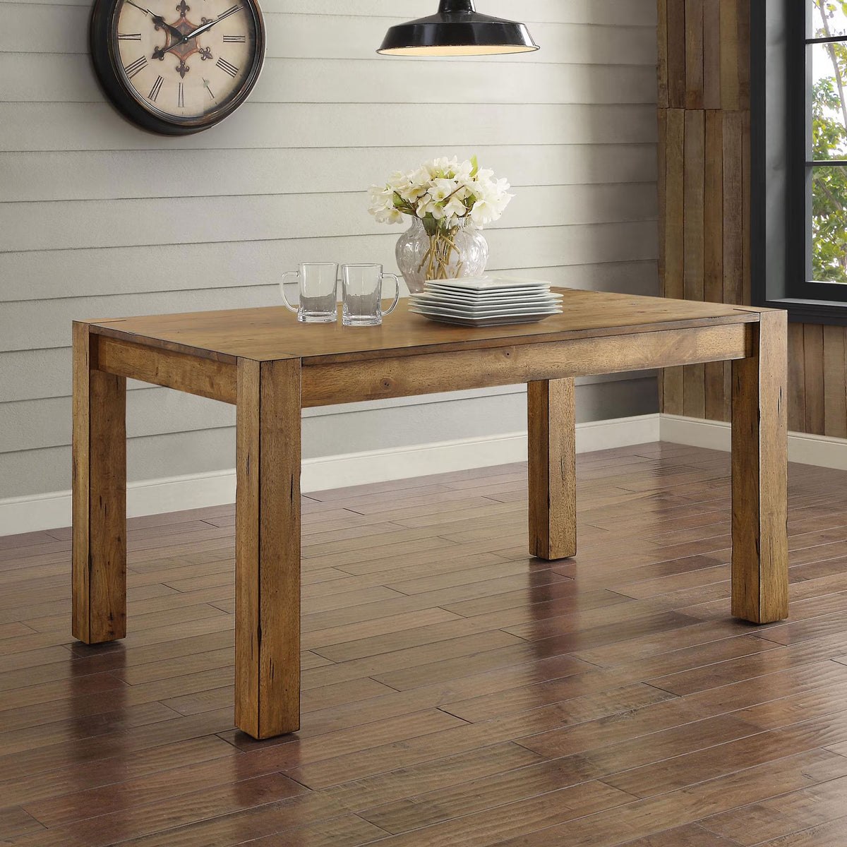 Better Homes & Gardens Bryant Dining Table, Rustic Brown