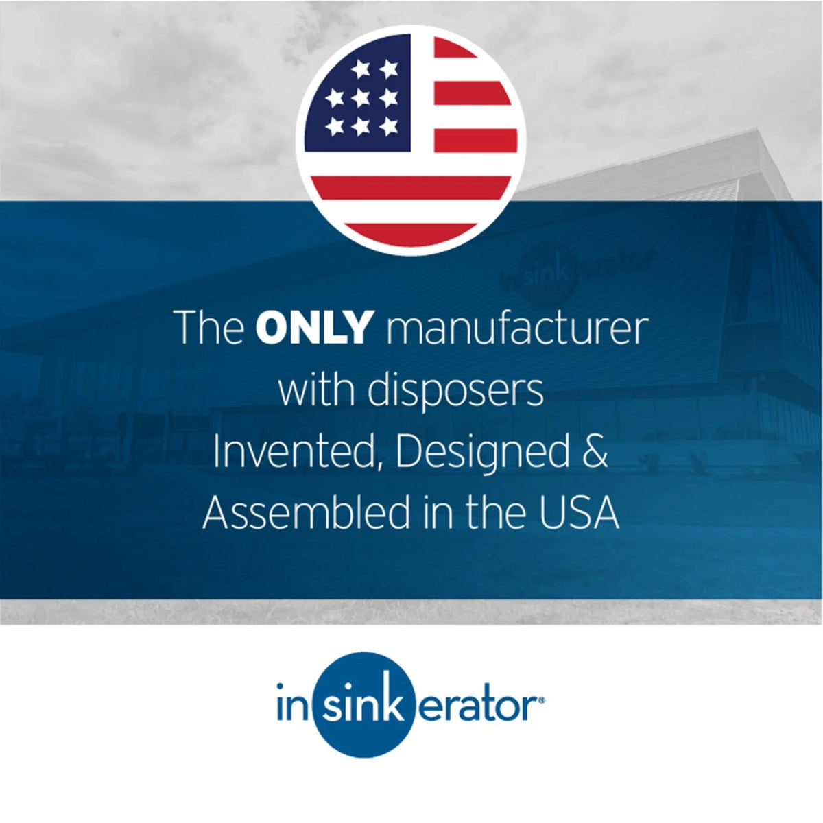 InSinkErator Badger 1 CORD 1/3 HP Continuous Feed Garbage Disposal with Power Cord