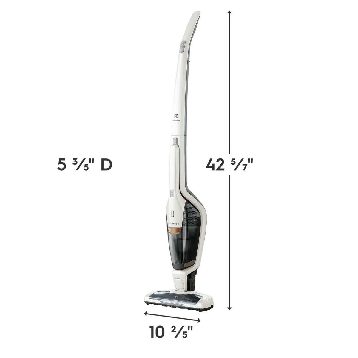 Electrolux Ergorapido Cordless 2-in-1 Vacuum with 180 EasySteer Mobility
