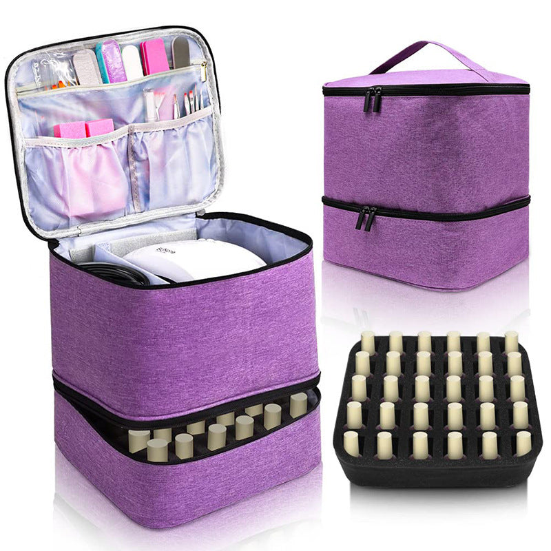 Purple Personal Care Storage Case