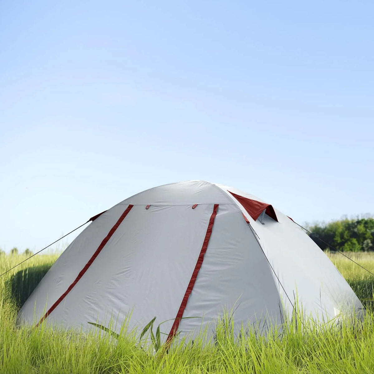Camping Tent 2/3/4 Person, Professional Waterproof & Windproof Lightweight Backpacking Tent Suitable for Outdoor,Hiking,Camping, Mountaineering and Travel