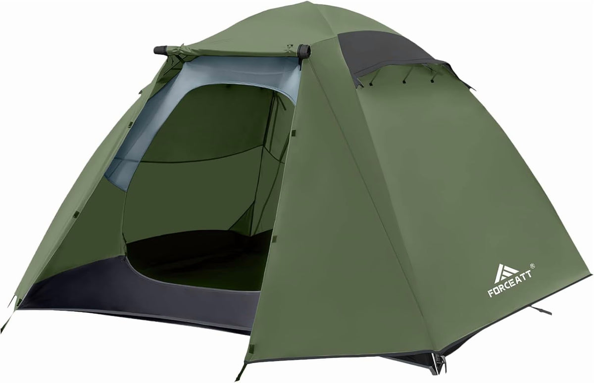 Camping Tent 2/3/4 Person, Professional Waterproof & Windproof Lightweight Backpacking Tent Suitable for Outdoor,Hiking,Camping, Mountaineering and Travel