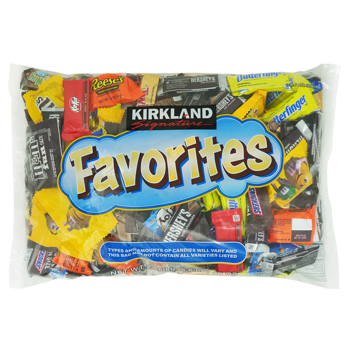 Kirkland Signature Favorites Candy Variety, 90 oz