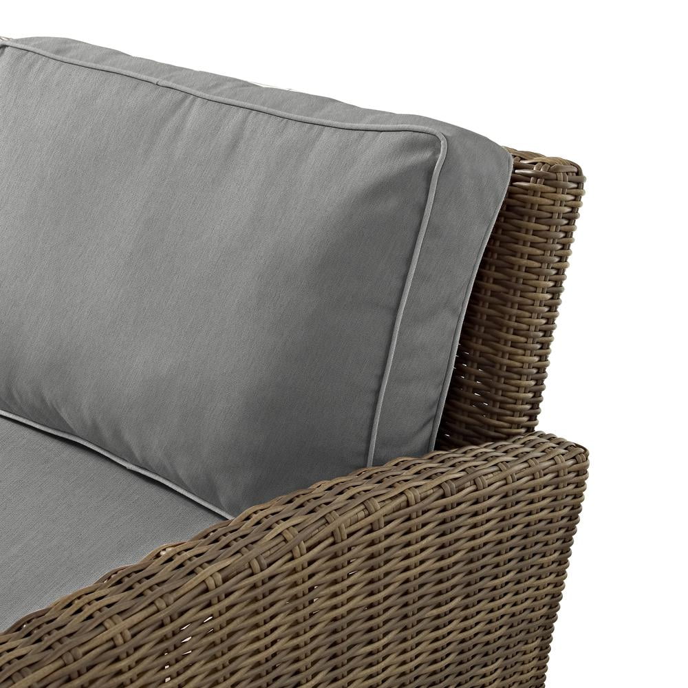 Bradenton 5Pc Outdoor Wicker Chair Set